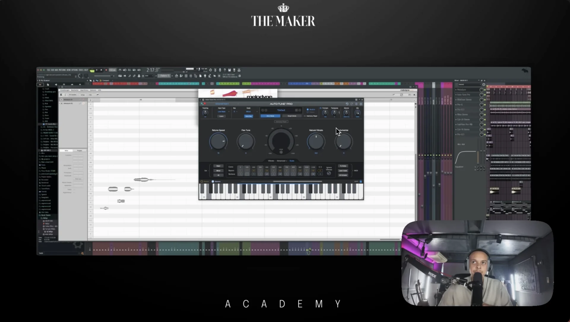 Melodyne und Auto-Tune für Vocal-Tuning