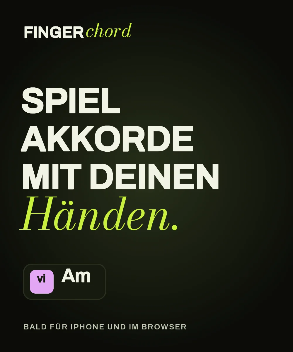 Fingerchord: Akkorde mit den Händen spielen